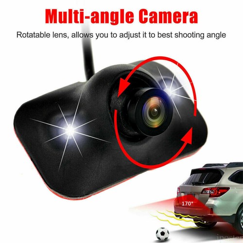 4.3"Dual Screen Car Rear View Mirror Monitor 2x Front Rear View Reversing Camera - Picture 7 of 24