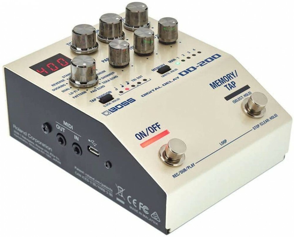 ギター BOSS/ DD-200 Amazon.com: Boss DD-200 Digital Delay Pedal