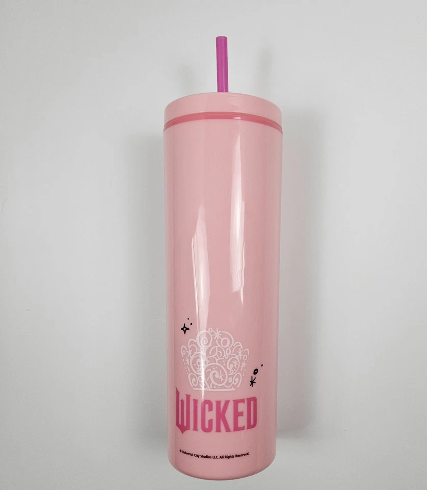 ZAK! Juego de Vasos Wicked 23oz Glinda Elphaba Tazas Objetivo Exclusivo Rosa Verde Foto 3 de 4