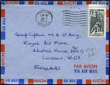 Canada 1969 Commercial Airmal Cover To UK #C43008