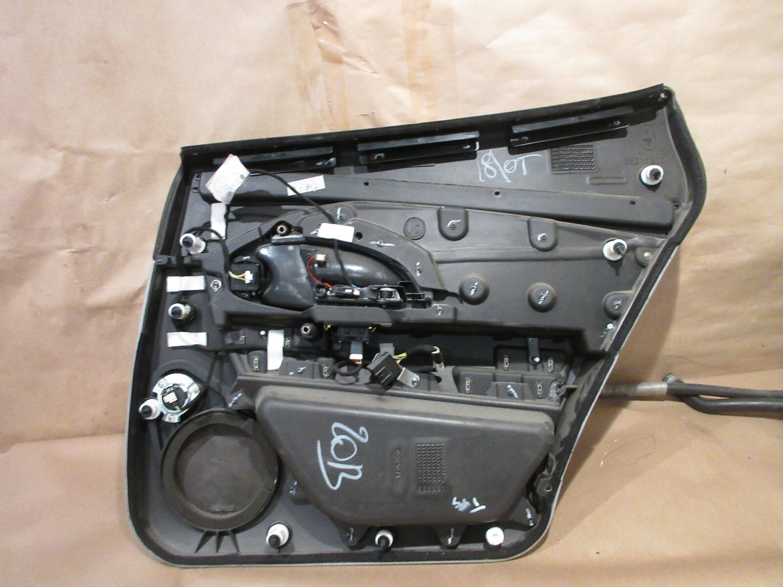 Maserati Quattroporte LH Rear Door Interior Panel Part# 68215300