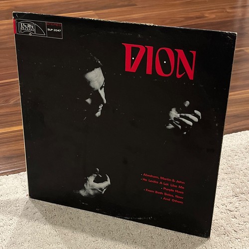 DION Self Titled LP - 1968 w/"Abraham, Martin and John" LAURIE SLP 2047 VG+/VG - Picture 17 of 17