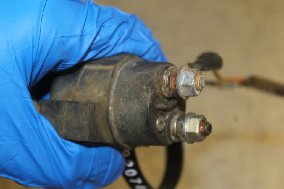 1980 KAWASAKI 750 LTD KZ750H ENGINE STARTER RELAY STARTING MOTOR SWITCH - Image 4 of 4