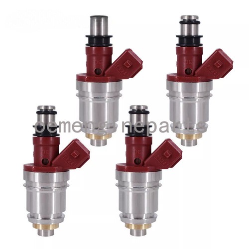 Fits For Nissan Pickup 2.4L 1995 D21 JS2-1 Set of 4 Fuel injectors 16600-86G00 - Picture 3 of 8