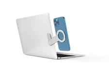 Adjustable Laptop, monitor magnetic expansion bracket cell phone holder aluminum