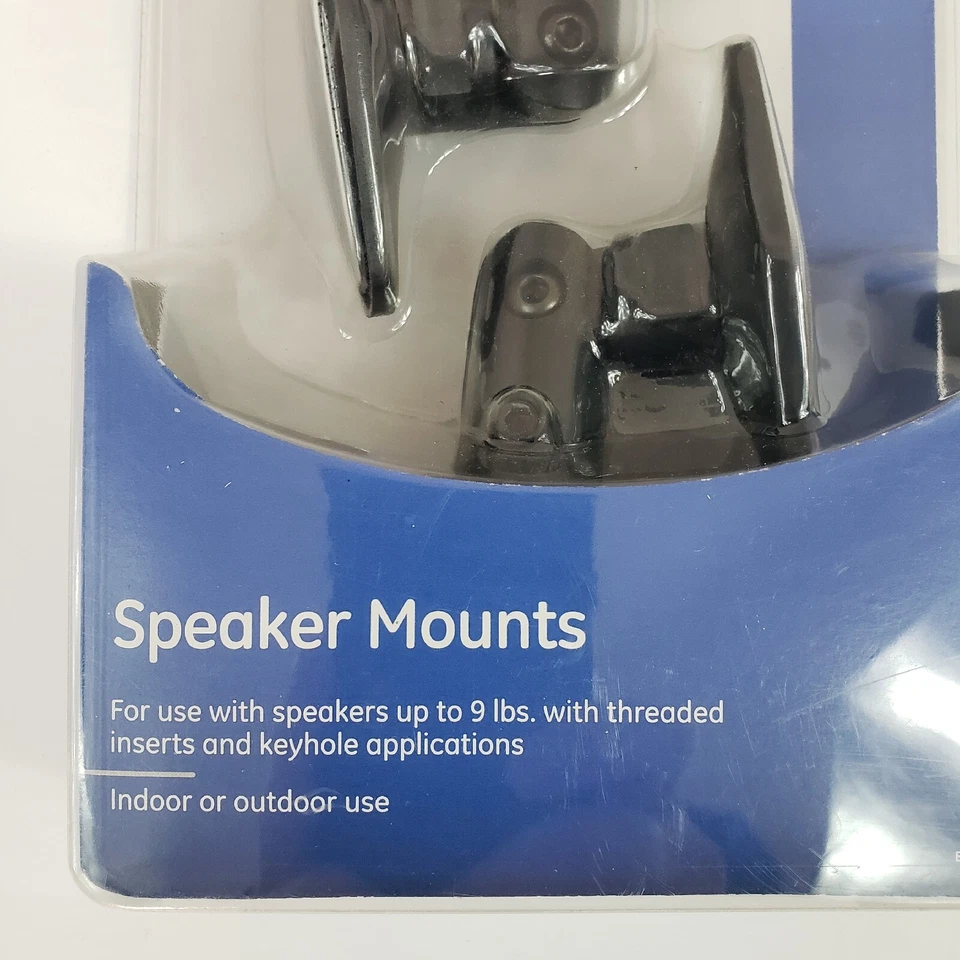 Jasco SPEAKER MOUNTS 70567 UNIVERSAL DESIGN Speaker Mounts INDOOR/OUTDOOR - Image 2 of 4