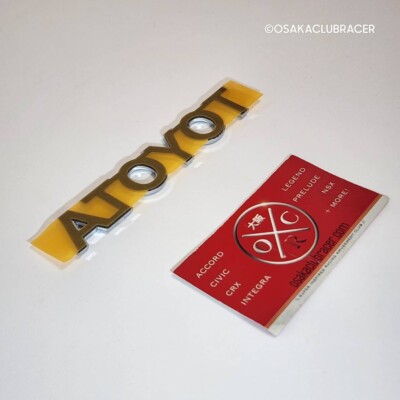 Genuine OEM 2006-2011 Toyota Yaris Rear Emblem Liftgate Badge