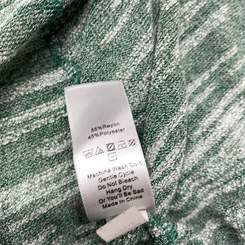Lularoe offener Stil grün Staubtuch lange Strickjacke Pullover Damengröße Large - Bild 11 von 13