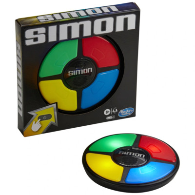 SIMON Memory Spiel - Klassisches elektronisches Spiel mit Licht & Sound von Hasbro