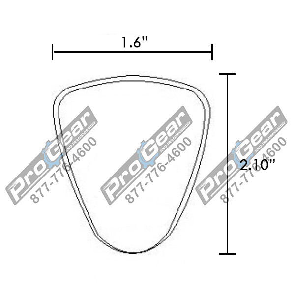 Genuine Fuller transmission shift knob medallion 8LL Reverse