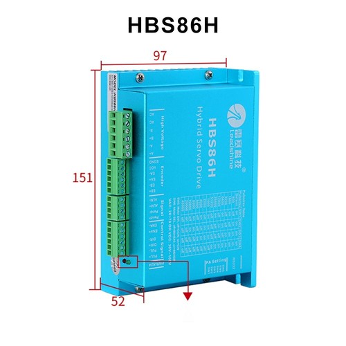 Leadshine Closed Loop Hybrid Servo Motors and Drivers Kit HBS86H Driver - Picture 9 of 18