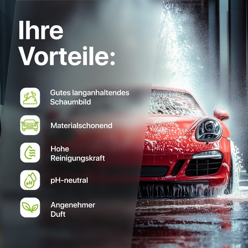 Snow Foam Plus 5L Autoshampoo Reinigungsschaum Auto shampoo Konzentrat - Bild 3 von 9