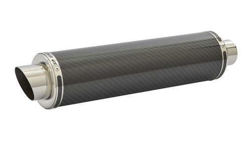 Tiger Sport Auspuff SP Engineering Carbon Round Moto GP XL 2013 2014 2015 2016 - Bild 1 von 7