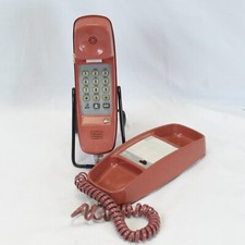 ATT Trimline 200 Mauve Telephone Push Button Landline Desk Wall Phone 1988
