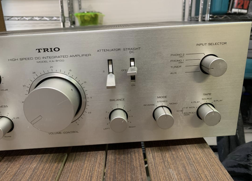 TRIO Kenwood KA-8100 High Speed DC Integrated Amplifier Used Japan Audio Gear - Afbeelding 7 van 8