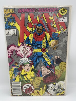 X-MEN #8 Gambit vs Bishop Marvel Comics May 1992