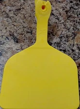 Z Feedlot Ear Tags for Cattle ID Yellow 50ct