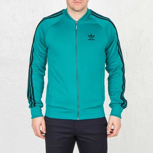 turquoise adidas jacket