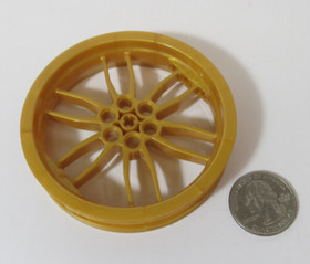 Lego Ninjago Ninjacopter Replacement GOLD Wheel Center Piece 70724