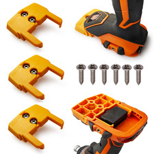 PERCH Tool Holder Organization for RIDGID 18v Tools (3pc) | Made in USA |