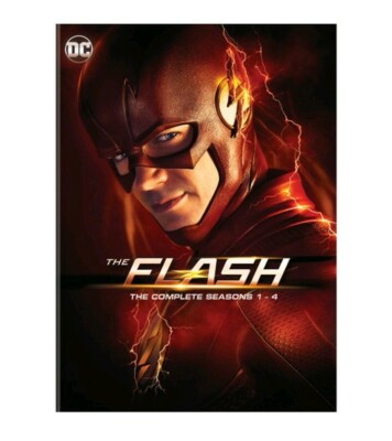 NEW the flash season 1-4 all four season 1 2 3 & 4 DVD Candice Patton Grant Gust