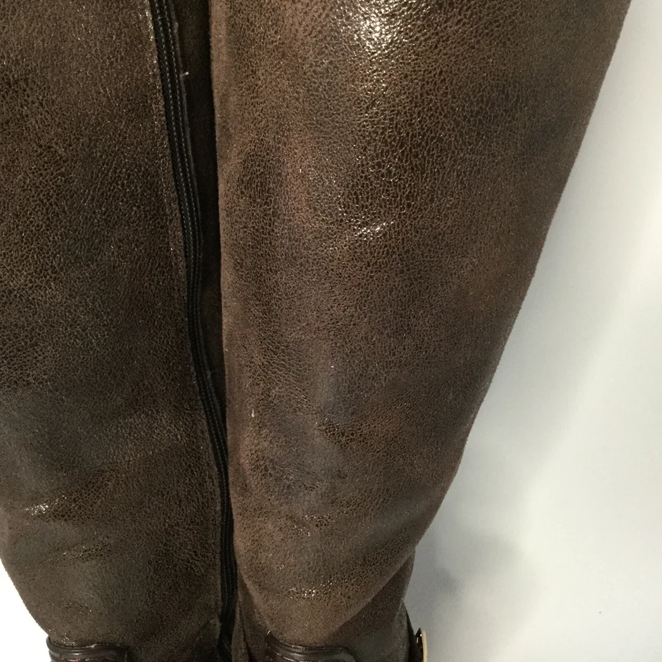 Бамбуковые STORMY ботинки середины икры искусственного меха стержень коричневый 6,5 дождя ботинки зимние молнии - Изображение 3 из 4