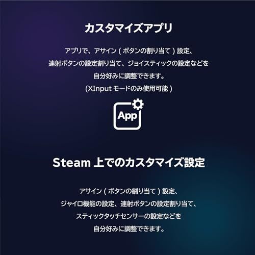 Wireless pad Controller for Steam Luminous Violet HPC-068 Blue / HORI - Picture 7 of 9