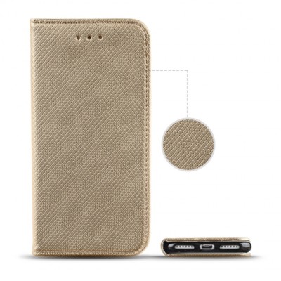 FÜR INFINIX NOTE 30 PRO - SMART MAGNET Hülle Tasche Handy Case Buch Form GOLD
