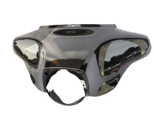 NEW Front Fairing for Harley FLHX FLHTK FLHTC FLHTCU FLHT - Black Clear Coated - Picture 5 of 5