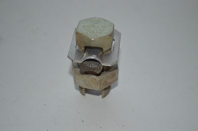 ITT 10CA 2/0 STR.AL 1/0 ACSR 2/0 CUT SPLIT BOLT CONNECTOR NEW 