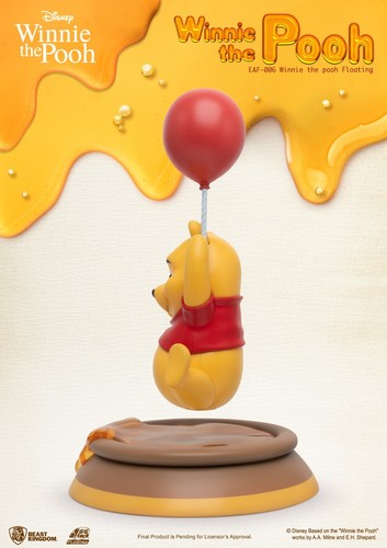 Disney Winnie The Pooh Egg Attack Floating Pooh Figure Beast Kingdom EAF-006 - Picture 4 of 6