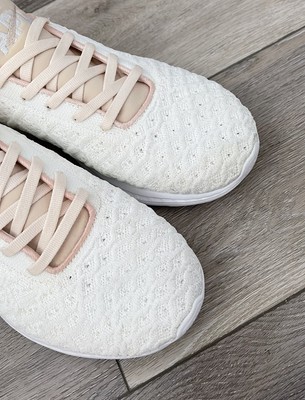 $185 APL Tech Loom Phantom Running Athletic Sneakers-Ivory  display picture 2