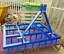 5 ft. Drag Harrow Tines 3 Point Linkage Farm Paddock Aerator Equestrian Heavy 