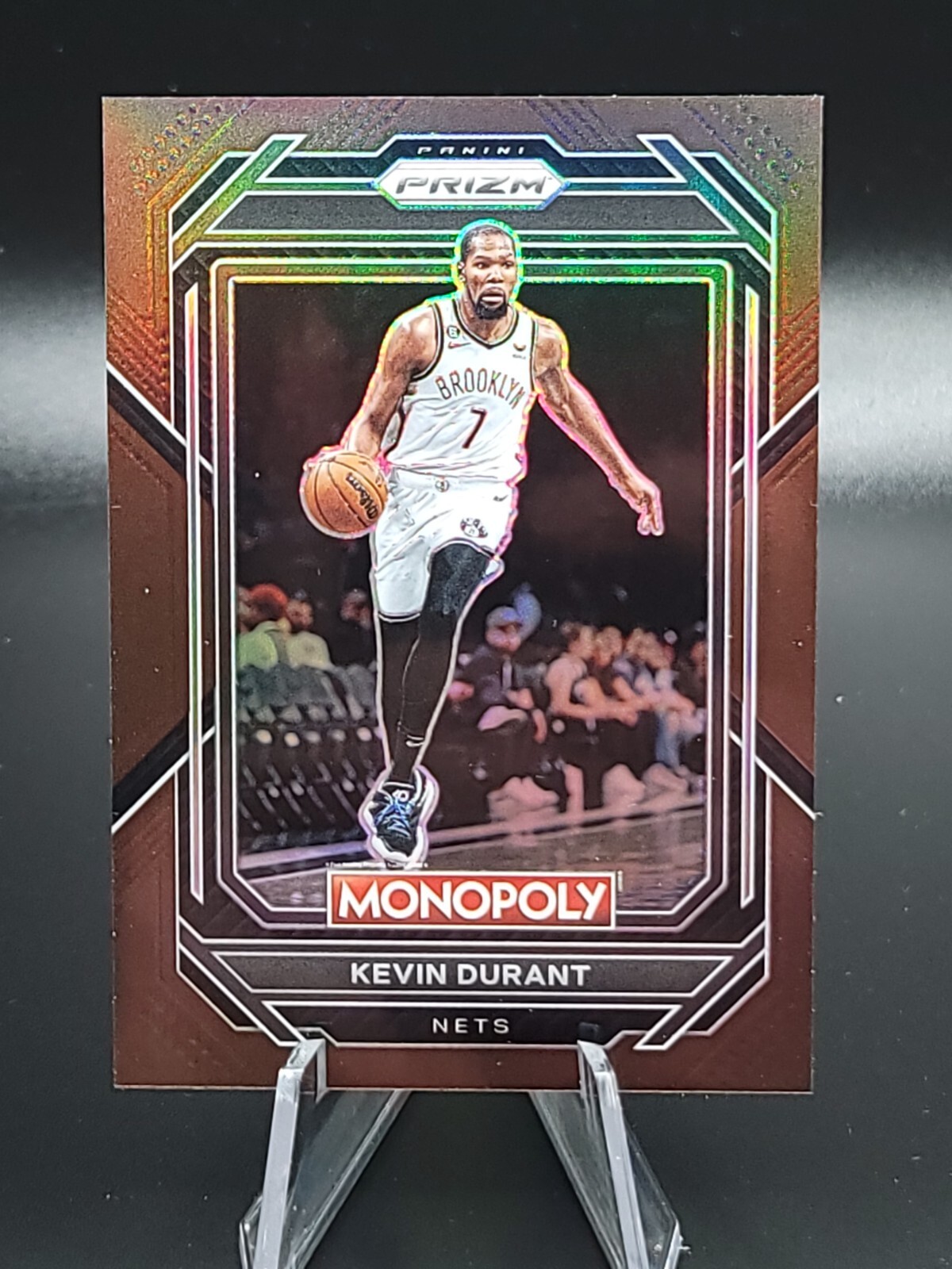 2022-23 Panini Prizm Monopoly Kevin Durant Brown #241/249 #7 Nets