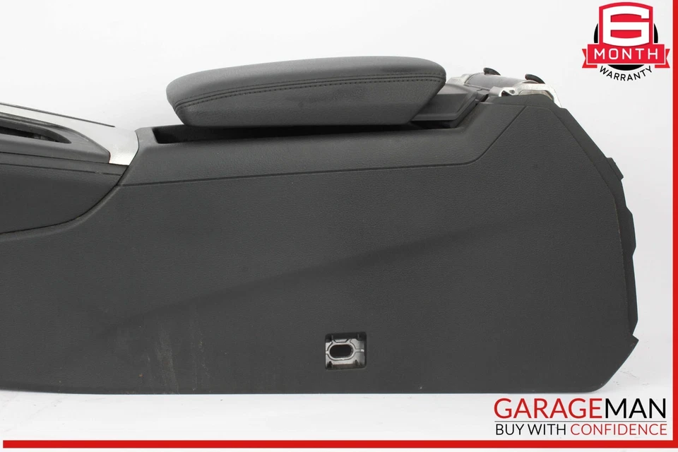 Compartimento de almacenamiento de consola central para Audi A4 Allroad 17-24 con reposabrazos reposabrazos OEM Foto 3 de 4