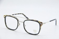 NEW MCM MCM2145 322 SILVER BLACK BROWN GREY AUTHENTIC EYEGLASSES 53-21