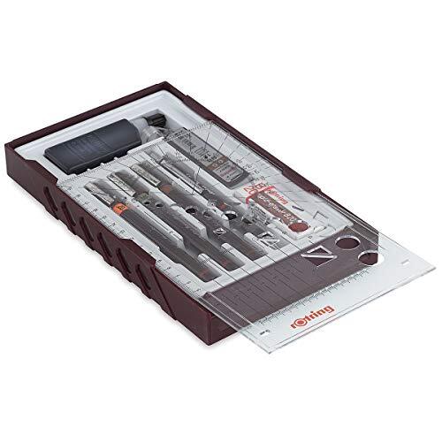 rOtring S0699370 Isograph Technical Drawing Pens, Set, 3-Pen College Set 