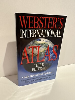 Webster's International Atlas by Merriam-Webster English Paperback