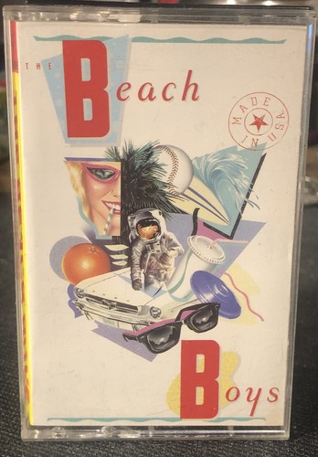 The Beach Boys - Made In U.S.A. (CASSETTE TAPE, 1986, Capitol Records