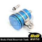 For Suzuki GSXR 600 750 00-03 Blue Racing CNC Rear Brake Fluid Reservoir Tank
