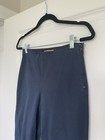 Everlane The Back-Slit Work Pant High Rise in NAVY BLUE Women's Size 2 — photo 9