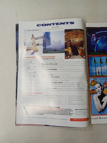 Conde Nast Traveler Magazine March 1996 Vacation Travel - Picture 4 of 7