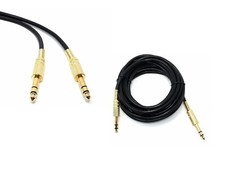 Professional 6.35mm Stereo Audio Cable Designed for Musical Instruments and PA