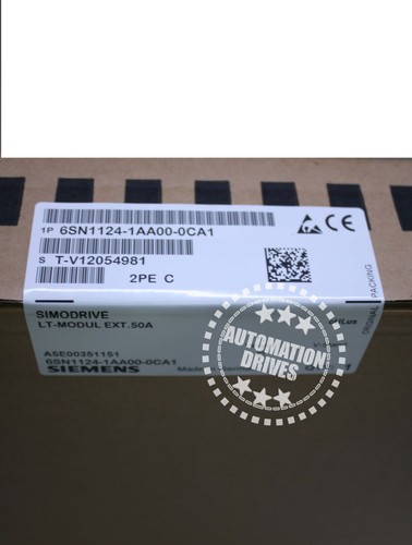 NUEVO MÓDULO DE ALIMENTACIÓN SIEMENS SIMODRIVE 611 6SN1124-1AA00-0CA1, 1 EJE, 50 A, CAJA NUEVA - Imagen 2 de 5