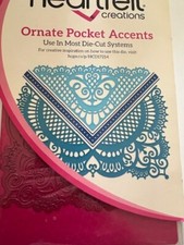 Heartfelt creations ornate pocket accents Die Set retired