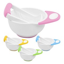 Mash Bowl for Baby Food Vegetable Puree Masher Bowl Feeding Bowls Baby liberal