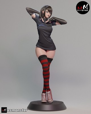 Mavis Dracula, Hotel Transsilvanien, sexy Pin Up, Figur, 3D Druck, UNBEMALT