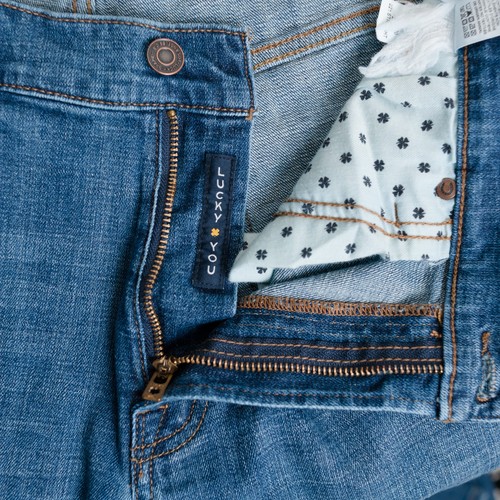 Jeans uomo dritto Lucky Brand 221 36X32 blu lavaggio medio - Foto 8 di 13