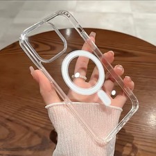 MagSafe Compatible Clear Case for iPhone 16 Pro Max Slim US Local Warehouse