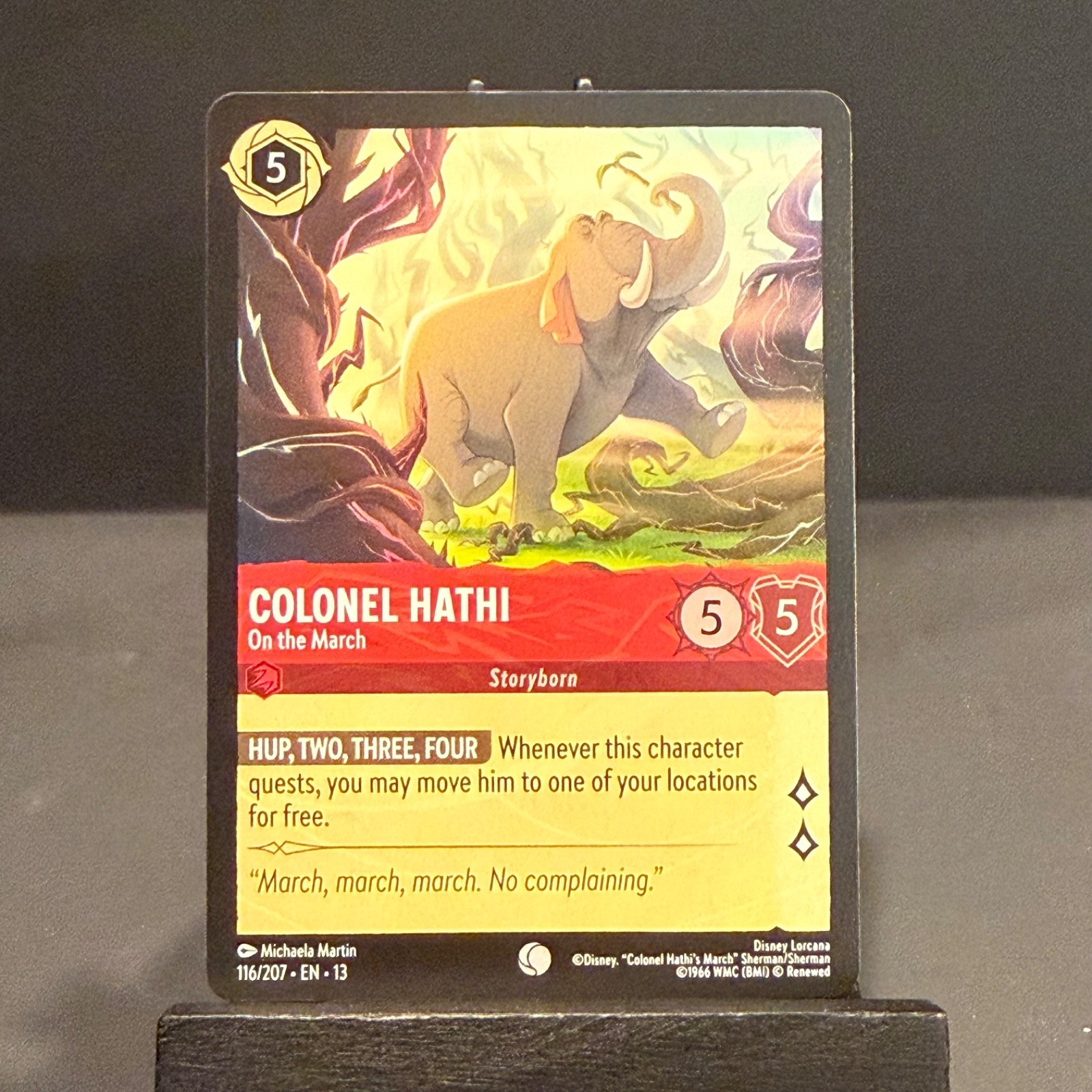 Colonel Hathi - On the March 116/207 Attack of the Vine! Regular